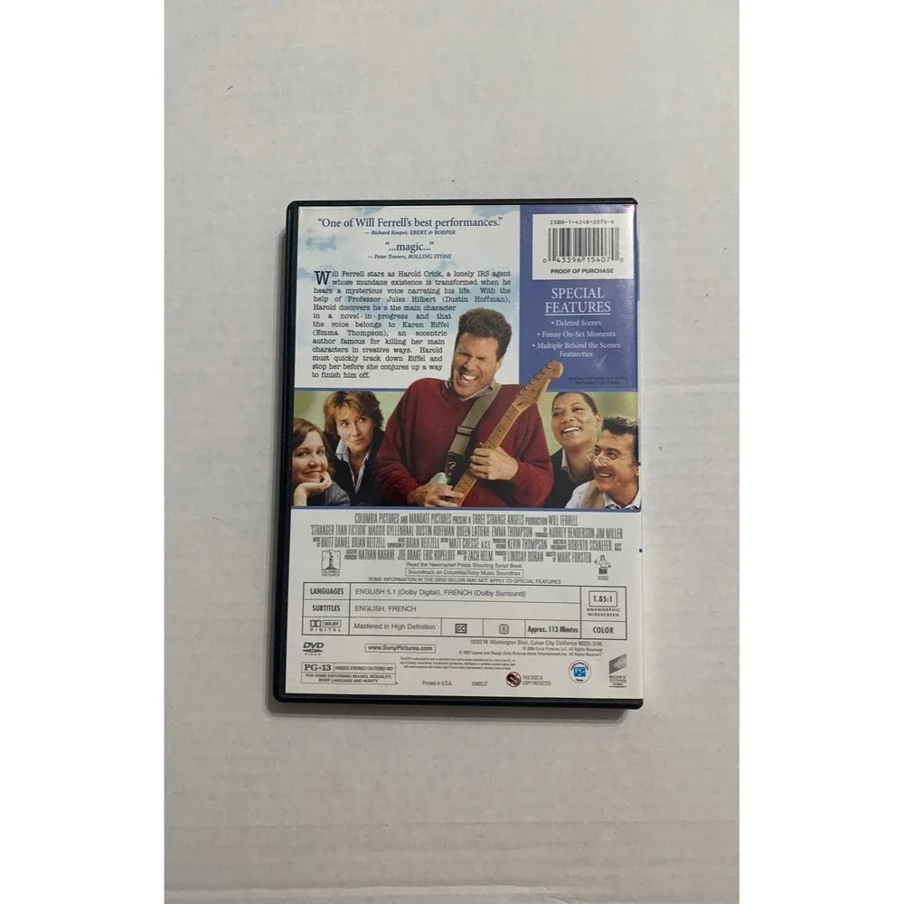 Stranger than Fiction DVD